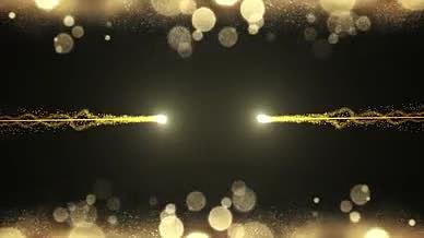扬帆起航金色粒子模板视频的预览图